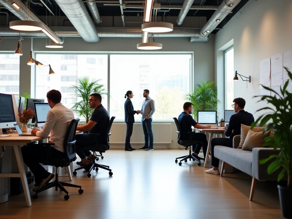 Espacio de trabajo tecnológico en Avfahseza